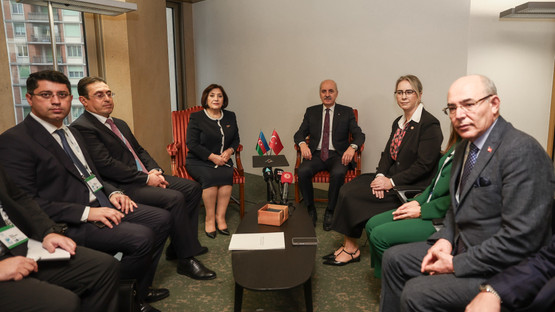 Azerbaycan Milli Meclisi Başkanı Sahiba Gafarova ile G&ouml;r&uuml;şme