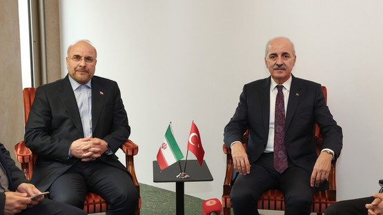 İran İslami Şura Meclisi Başkanı Bagher Galibaf ile G&ouml;r&uuml;şme