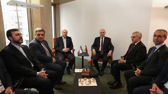 İran İslami Şura Meclisi Başkanı Bagher Galibaf ile G&ouml;r&uuml;şme