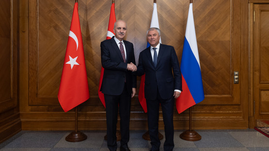 Rusya Federal Meclisi Devlet Duması Vyacheslav Volodin ile G&ouml;r&uuml;şme