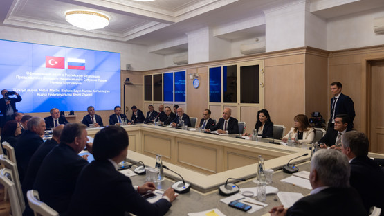 Rusya Federal Meclisi Devlet Duması Vyacheslav Volodin ile G&ouml;r&uuml;şme