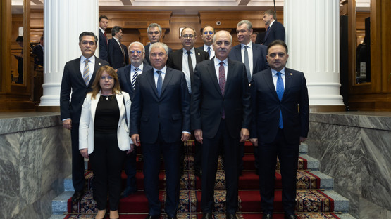 Rusya Federal Meclisi Devlet Duması Vyacheslav Volodin ile G&ouml;r&uuml;şme
