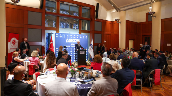 Amerika Birleşik Devletleri'nde Faaliyet G&ouml;steren İş İnsanlarıyla Buluşma