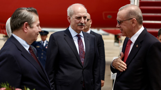 Cumhurbaşkanı Recep Tayyip Erdoğan'ı Karşılama