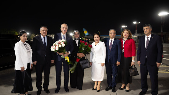 &Ouml;zbekistan Havaalanı Karşılama