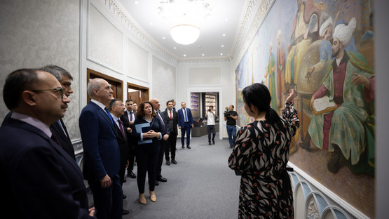 &Ouml;zbekistan Ali Meclisi Yasama Meclisi Başkanı Nurdincan İsmailov ile G&ouml;r&uuml;şme
