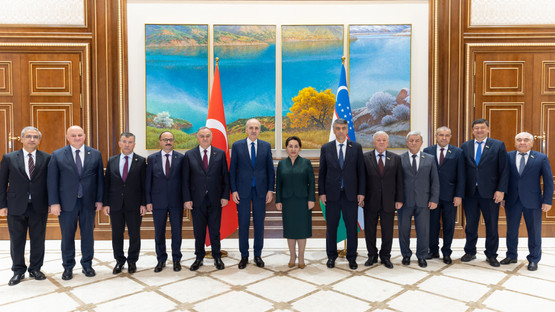 &Ouml;zbekistan Ali Meclisi Senato Başkanı Tanzila Narbayeva ile G&ouml;r&uuml;şme