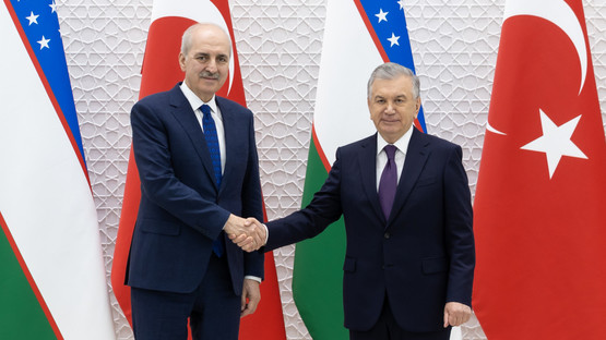 &Ouml;zbekistan Cumhuriyeti Cumhurbaşkanı Şevket Mirziyoyev Tarafından Kabul
