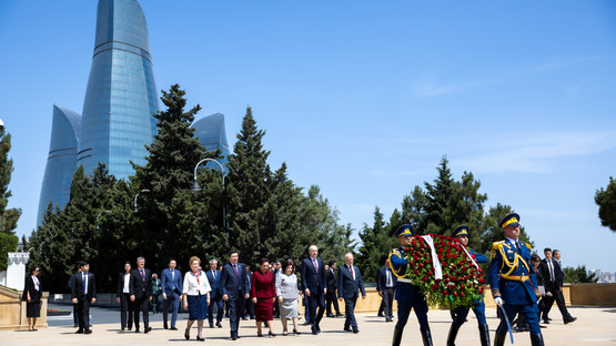 Şehitler Hıyabanı'nı Ziyaret