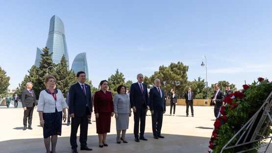 Şehitler Hıyabanı'nı Ziyaret