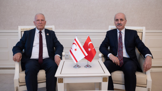 KKTC Cumhuriyet Meclisi Başkanı Zorlu T&ouml;re ile G&ouml;r&uuml;şme