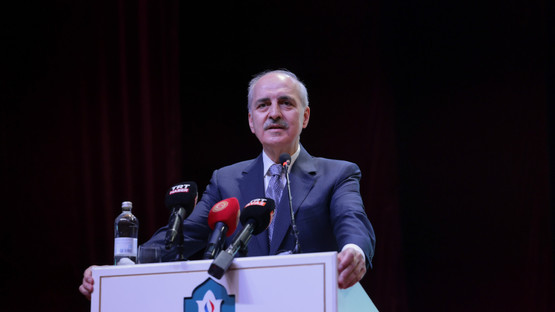 Hoca Ahmet Yesevi Uluslararası Kazak-T&uuml;rk &Uuml;niversitesi 21. Y&uuml;zyılda T&uuml;rk D&uuml;nyasının Yeri Konferansı'nda Katılımcılara Hitap