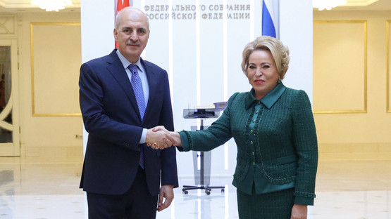 Rusya Federal Meclisi Federasyon Konseyi Başkanı Valentina Matviyenko ile G&ouml;r&uuml;şme