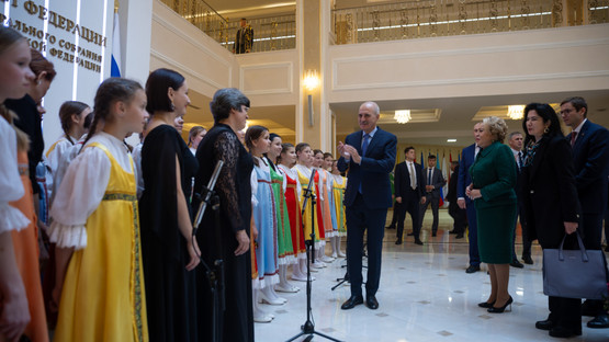 Rusya Federal Meclisi Federasyon Konseyi'ni Ziyaret
