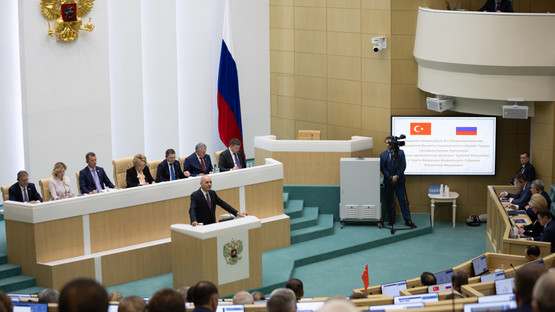 Rusya Federal Meclisi Federasyon Konseyi Genel Kuruluna Hitap