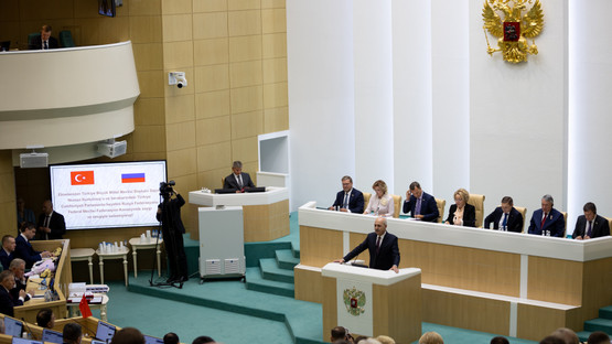 Rusya Federal Meclisi Federasyon Konseyi Genel Kuruluna Hitap
