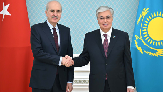 Kazakistan Cumhurbaşkanı Kasım Jomart Tokayev Tarafından Kabul