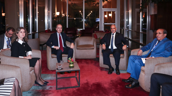 Moritanya İslam Cumhuriyeti Ulusal Meclis Başkanı Mohamed Bamba Ould Meguett ile G&ouml;r&uuml;şme