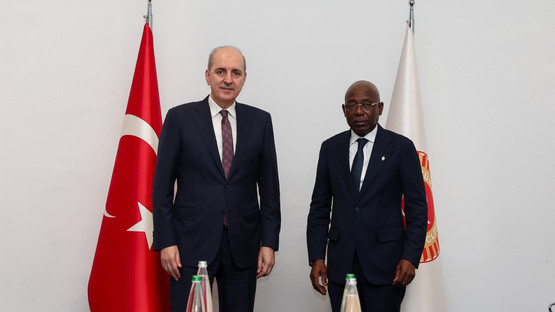 Gabon Cumhuriyeti Ge&ccedil;iş D&ouml;nemi Ulusal Meclis Başkanı Jean-Fran&ccedil;ois Ndongou ile G&ouml;r&uuml;şme
