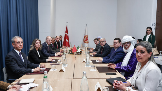 Cezayir Ulusal Halk Meclisi Başkanı İbrahim Boughali ile G&ouml;r&uuml;şme