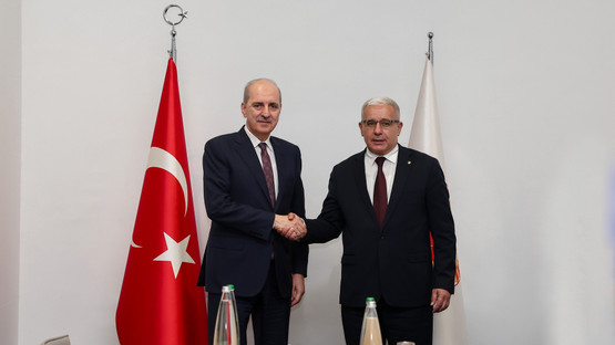 Cezayir Ulusal Halk Meclisi Başkanı İbrahim Boughali ile G&ouml;r&uuml;şme