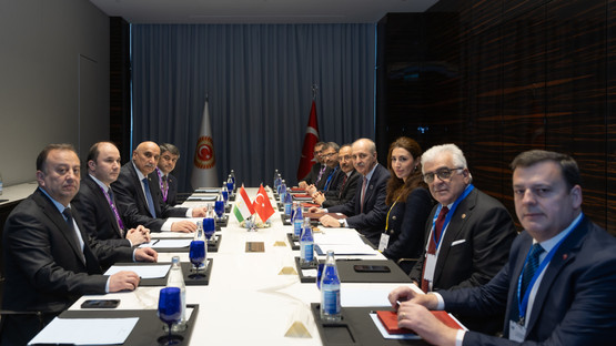 Tacikistan Temsilciler Meclisi Başkanı Mahmadtoir Zokirzoda ile G&ouml;r&uuml;şme