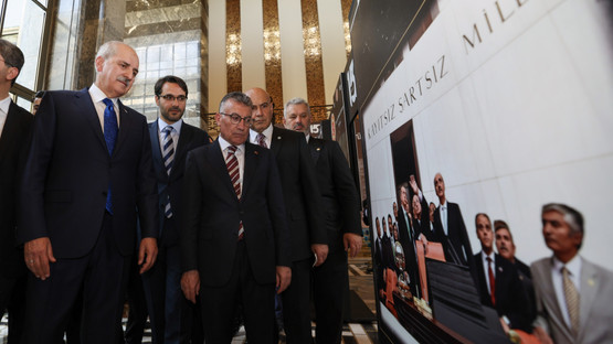 TBMM Başkanı Kurtulmuş, “Türkiye'nin Demokrasi Serüveni Sergisi”nin Açılışını Gerçekleştirdi - Resim: 4