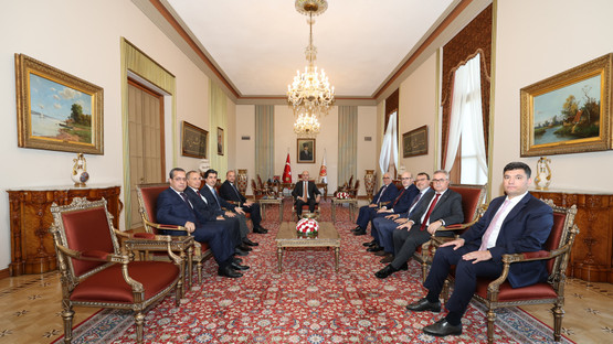 TBMM Başkanı Kurtulmuş, Müstakil Sanayici Ve İşadamları Derneği Genel Başkanı Özdemir’i Kabul Etti - Resim: 2