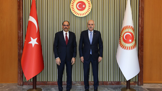 TBMM Başkanı Kurtulmuş, Mit Başkanı Kalın’ı Kabul Etti - Resim: 1