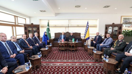 TBMM Başkanı Kurtulmuş, Bosna Hersek İslam Birliği Başkanı Kavazoviç İle Görüştü - Resim: 2