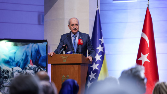 TBMM Başkanı Kurtulmuş, Bosna Hersek’te “Yer Altında” Sergisinin Açılışında Konuştu - Resim: 8