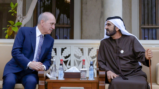 BAE Devlet Başkanı Yardımcısı, Başbakan ve Dubai Emiri Şeyh Muhammed bin Raşid Al Mektum ile Görüşme