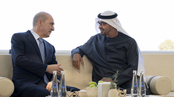 BAE Devlet Başkanı Şeyh Mohamed Bin Zayed Al Nahyan ile G&ouml;r&uuml;şme