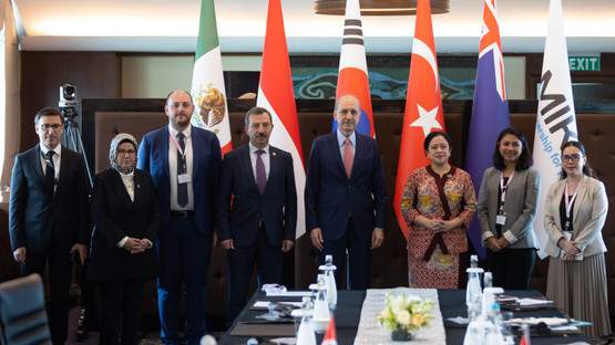 Endonezya Temsilciler Meclisi Başkanı Puan Maharani ile G&ouml;r&uuml;şme