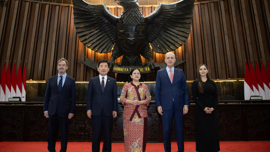 Endonezya Parlamento Binasının Gezilmesi