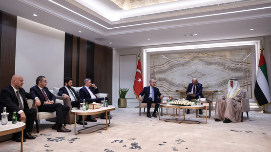 BAE Federal Ulusal Konseyi Başkanı Saqr Ghobash ile G&ouml;r&uuml;şme