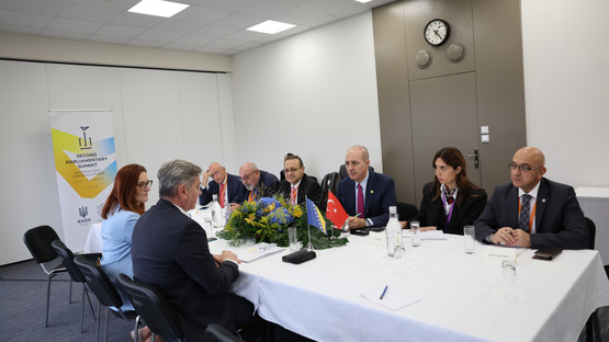 Bosna Hersek Parlamentosu Temsilciler Meclisi Başkan Yardımcısı Denis Zvizdic ile G&ouml;r&uuml;şme