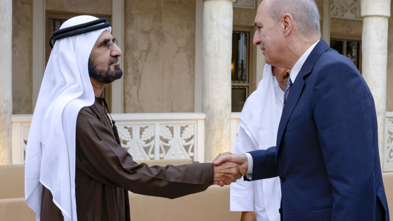 BAE Devlet Başkanı Yardımcısı, Başbakan ve Dubai Emiri Şeyh Muhammed bin Raşid Al Mektum ile Görüşme