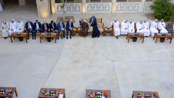 BAE Devlet Başkanı Yardımcısı, Başbakan ve Dubai Emiri Şeyh Muhammed bin Raşid Al Mektum ile G&ouml;r&uuml;şme