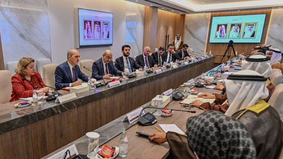 Bahreyn Temsilciler Meclisi Başkanı Ahmed Al Musalam ile G&ouml;r&uuml;şme