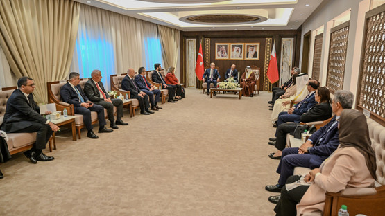 Bahreyn Şura Meclisi Başkanı Ali bin Saleh ile G&ouml;r&uuml;şme
