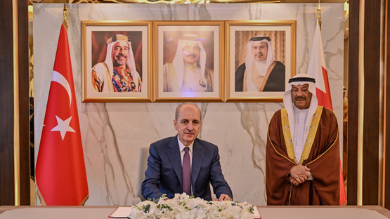 Bahreyn Şura Meclisi Başkanı Ali bin Saleh ile G&ouml;r&uuml;şme