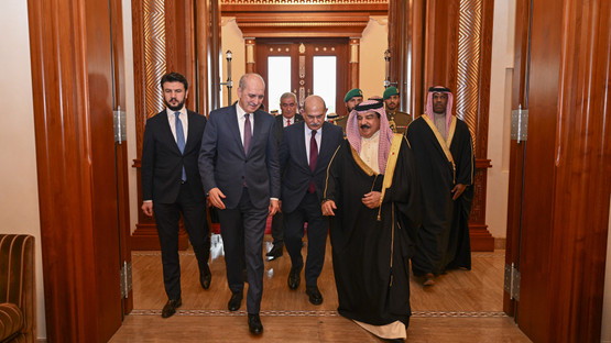 Kral Hamad bin Isa Al Khalifa ile G&ouml;r&uuml;şme