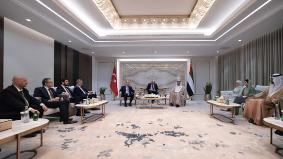 BAE Federal Ulusal Konseyi Başkanı Saqr Ghobash ile G&ouml;r&uuml;şme