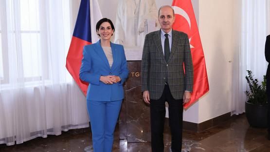 &Ccedil;ekya Temsilciler Meclisi Başkanı Marketa Pekarova Adamova ile G&ouml;r&uuml;şme
