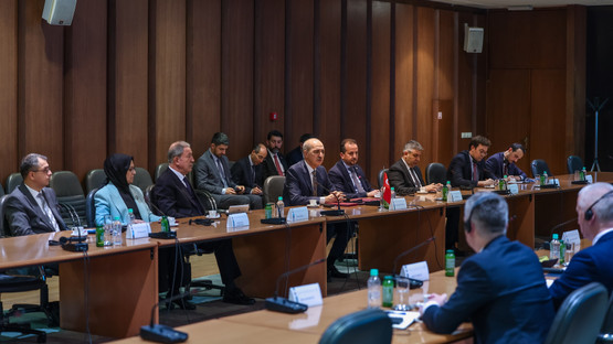 Bosna Hersek Temsilciler Meclisi Başkanı Marinko &Ccedil;avara ve Halklar Meclisi Başkanı Kemal Ademovic ile G&ouml;r&uuml;şme