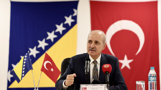 Bosna Hersek'te G&ouml;rev Yapan T&uuml;rk Temsil Heyeti Başkanlığı'nı Ziyaret