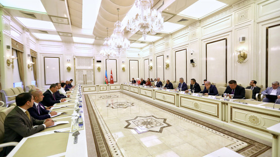 Azerbaycan Milli Meclis Başkanı Sahiba Gafarova ile G&ouml;r&uuml;şme
