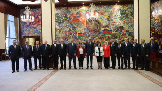 Azerbaycan Milli Meclis Başkanı Sahiba Gafarova ile G&ouml;r&uuml;şme