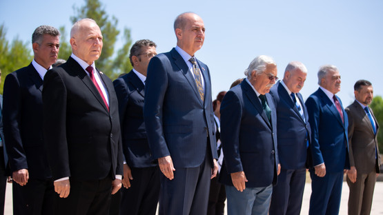 Fazıl K&uuml;&ccedil;&uuml;k'&uuml;n Kabrini Ziyaret